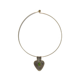BABY GREEN ONYX AMULET