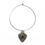 Green Jade Spade Amulet