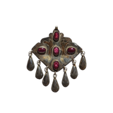 Oyster Teardrop Amulet