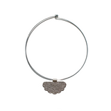 Silver Fan Collar